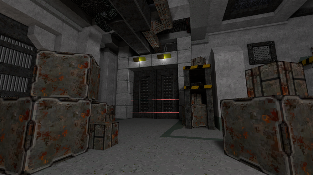 Sci-fi texture pack shown on blocks